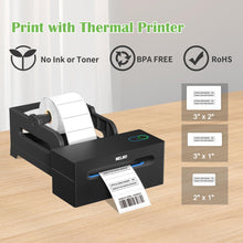 Lade das Bild in den Galerie-Viewer, Nelko Original 2" x 1" Direkt-Thermoetikett, 1000 Etiketten (kommerzielle Qualität)