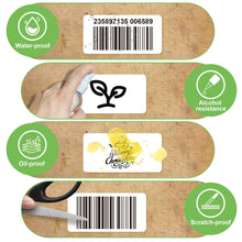 Lade das Bild in den Galerie-Viewer, Nelko Original 2" x 1" Direkt-Thermoetikett, 1000 Etiketten (kommerzielle Qualität)