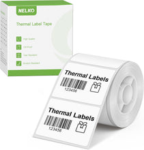画像をギャラリービューアに読み込む, Nelko Labels for PM220, 1.57'' x 1.18'' (40x30mm) Thermal Sticker Label, 1 Roll of 230 Self-Adhesive Thermal Paper (White)