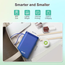 Lade das Bild in den Galerie-Viewer, Nelko P21 Portable Bluetooth Label Printer,Blue