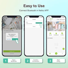 Lade das Bild in den Galerie-Viewer, Nelko P21 Portable Bluetooth Label Printer,Blue