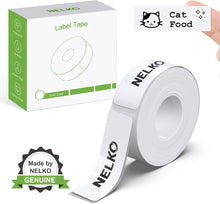 Load image into Gallery viewer, Nelko Genuine P21 Label Maker Tape, Adapted Label Print Paper, 14x75mm (0.55"x2.95"),Multipurpose of P21 Label Maker, 180 Tapes/Roll, 1 Roll, White