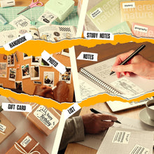 Lade das Bild in den Galerie-Viewer, Nelko PM230 Bluetooth Sticker Printer – Portable Mini Sticker Maker with 3 Rolls Paper, Compatible with Phone & Tablet, Multiple Templates, Green