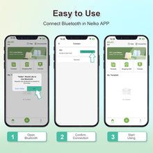 Lade das Bild in den Galerie-Viewer, Nelko P21 Tragbarer Bluetooth-Etikettendrucker
