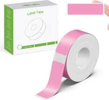 Load image into Gallery viewer, Nelko Genuine P21 Label Maker Tape, Adapted Label Print Paper, 14x40mm (0.55&quot;x1.57&quot;),  Multipurpose of P21 Label Maker, 180 Tapes/Roll, 1 Roll, Rose Red
