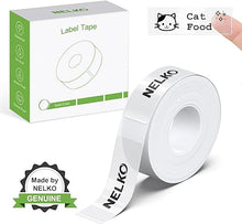 Load image into Gallery viewer, Nelko P21 Label Maker Tape, 15x40mm (0.59&quot;x1.57&quot;) Self-Adhesive Label Compatible with P21 Label Maker for Home/Office/School, 180 Labels, Transparent
