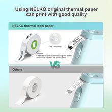 Load image into Gallery viewer, Nelko P21 Portable Bluetooth Label Printer,Cyan
