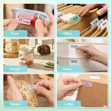 画像をギャラリービューアに読み込む, Nelko Genuine P21 Label Maker Tape, Adapted Label Print Paper, 14x40mm (0.55&quot;x1.57&quot;), Multipurpose of P21 Label Maker, 180 Tapes/Roll, 1 Roll, Green
