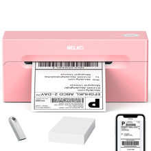 Load image into Gallery viewer, Nelko Bluetooth Thermal Shipping Label Printer PL70e(Pink)
